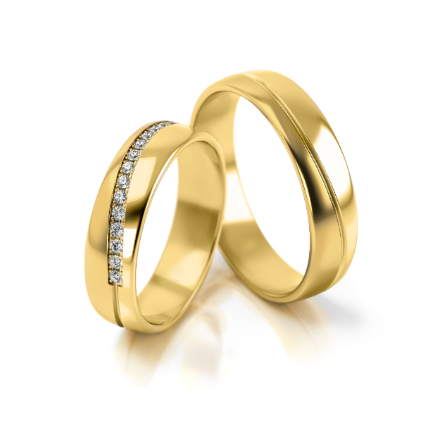 Bild von Trauringe "Flow"_308 G