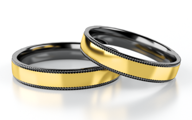 Bild von Tantal Trauringe_ta10