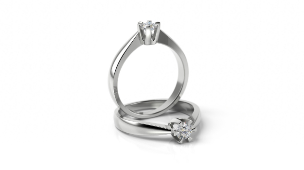 Bild von Verlobungsring - ST08 W 