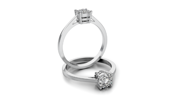 Bild von Verlobungsring - ST15 W