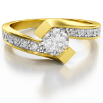 Bild von Verlobungsring - ST02 G